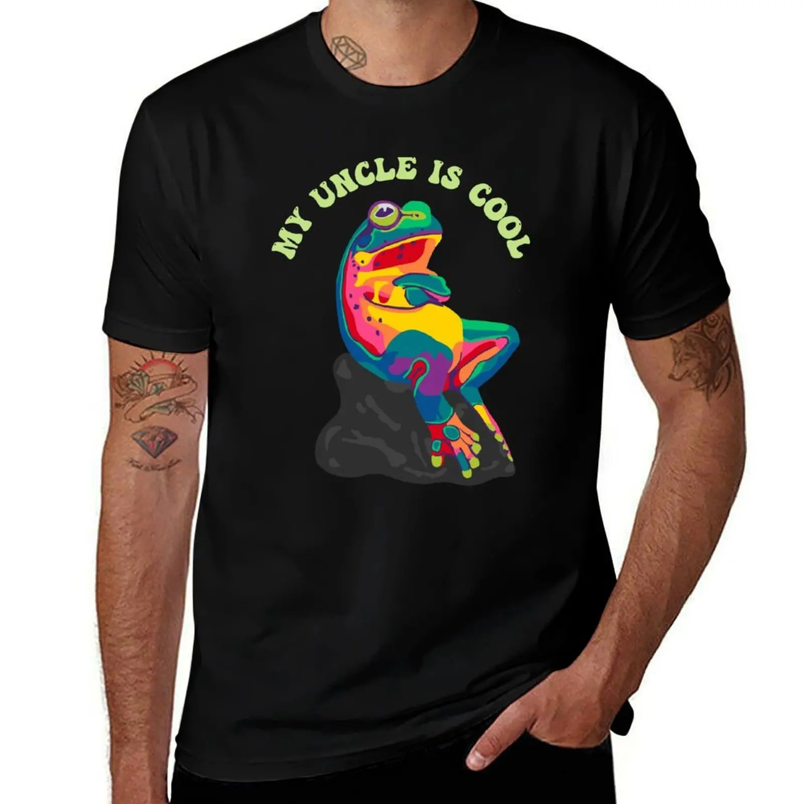 My Uncle is Cool T-Shirt Sport Basic Moisture Wicking Tee T-Shirt