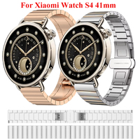 18mm Stainless Steel Strap For Xiaomi Watch S4 41mm Metal Watchbabnd For Garmin Venu 4 41mm/Venu 3S 2S/Huawei Watch GT6 5 4 41MM