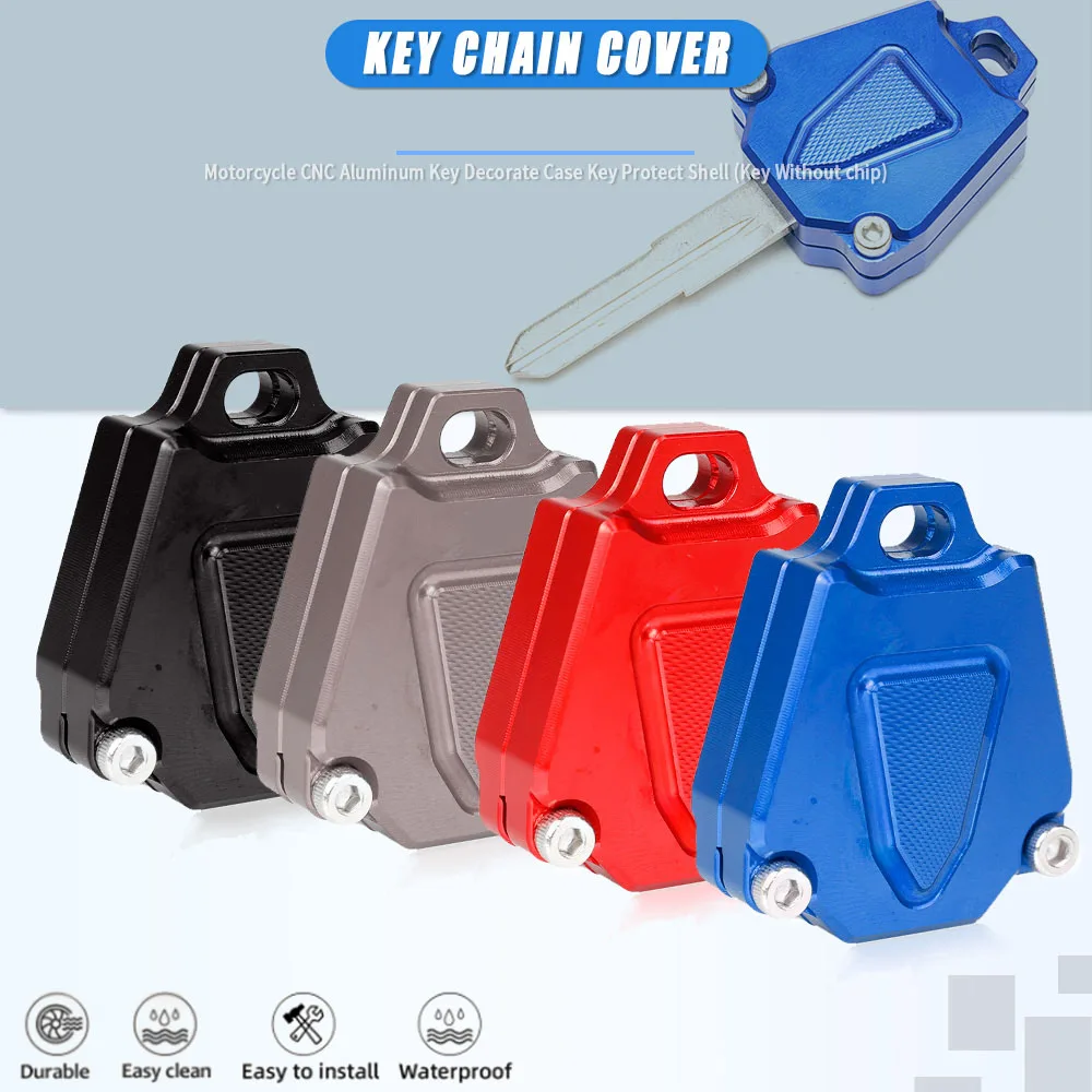 

For YAMAHA YZF R1 R1M R1S R3 R6S 600R 750R 1000 R6 R15 YZFR1 Motorcycle CNC Aluminum Key Cover Cap Protection Keys Case Shell