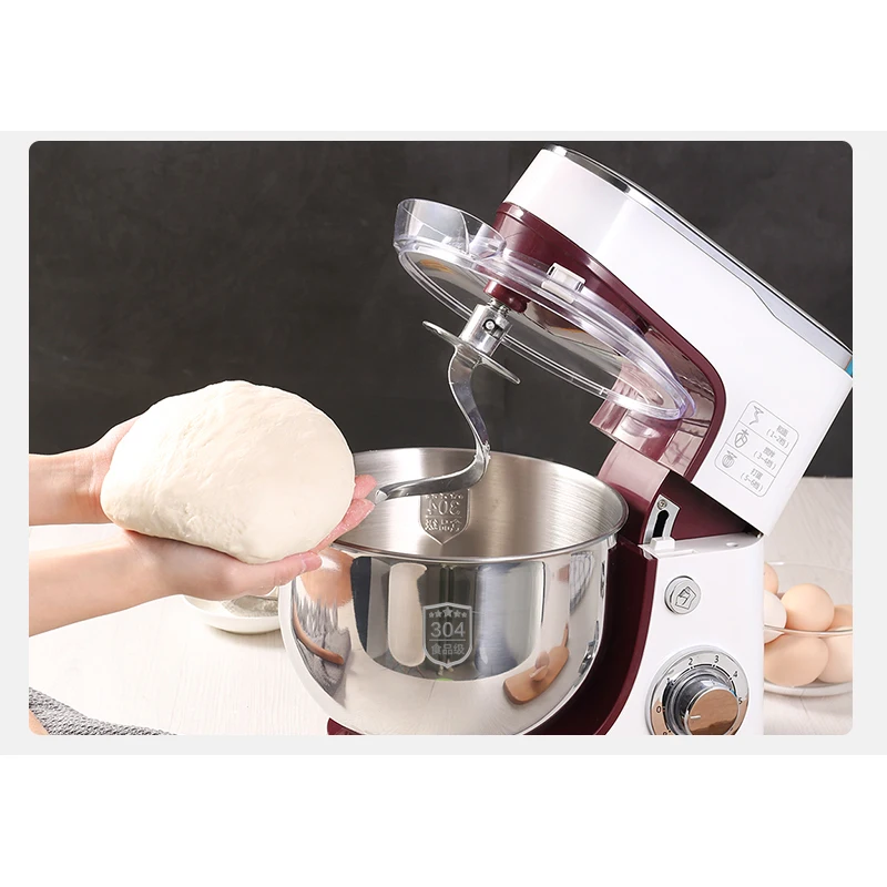 

Desktop Whisk Electric Household Baking Chef Machine Cream Whisk Small Mixing and Milk Cover Commercial Dough Mixer