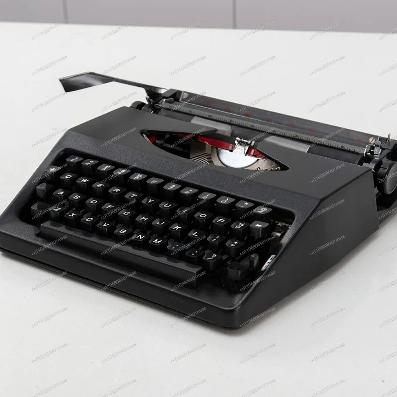 

Brand New Vintage English Typewriter Portable Mechanical Typewriter Retro Classic Literary Collection Gift