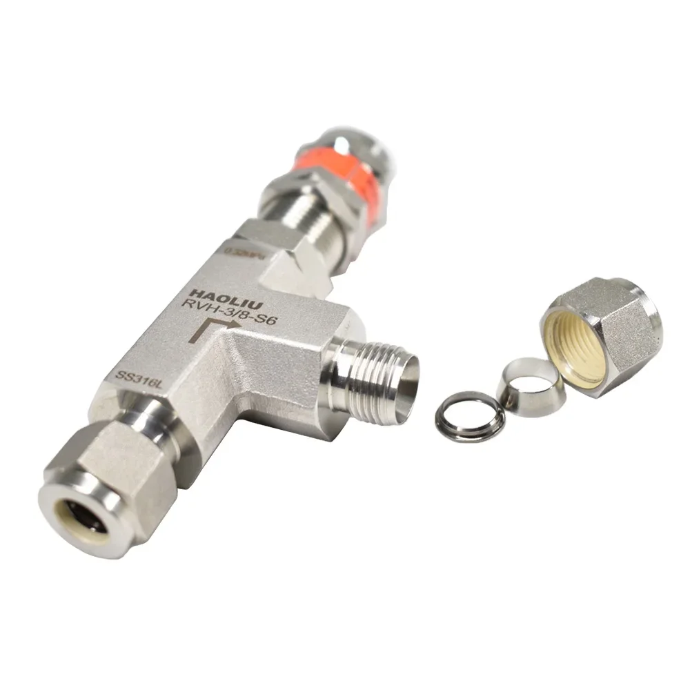 

Swagelok parker style Proportional Relief Valves pressure safety relief valves