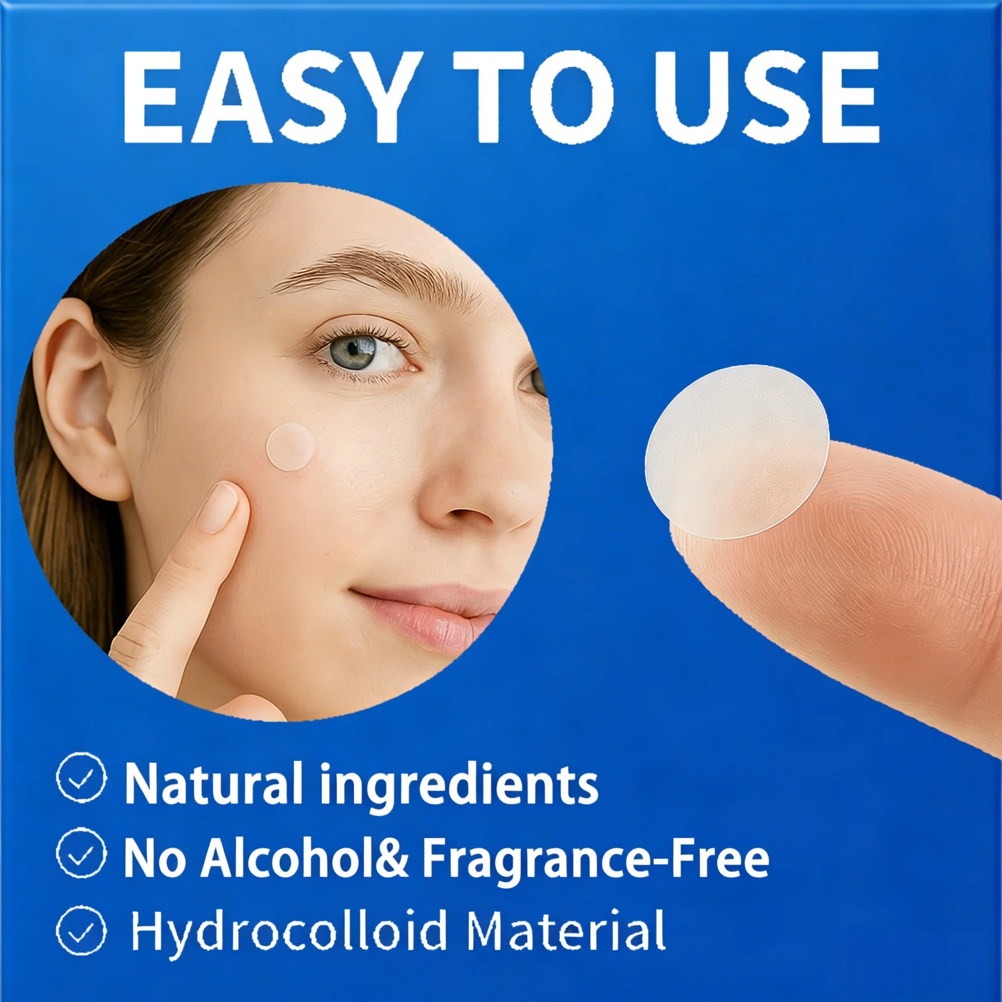 ティーツリーオイル配合のニキビパッチ360枚 - 無香料、すべての肌タイプに適しています、傷跡をカバーし、ディープクレンジングを行います