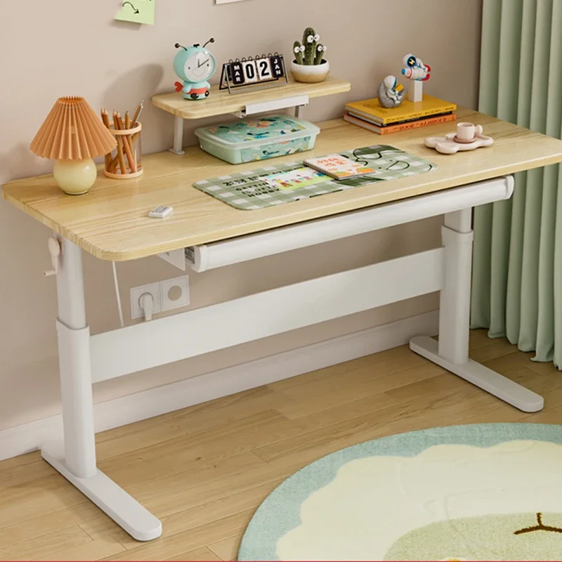 Escritorio para habitación de niños, muebles para niños, juego de mesa ajustable en ángulo, escritorios, suministros escolares de estudio, mesas,