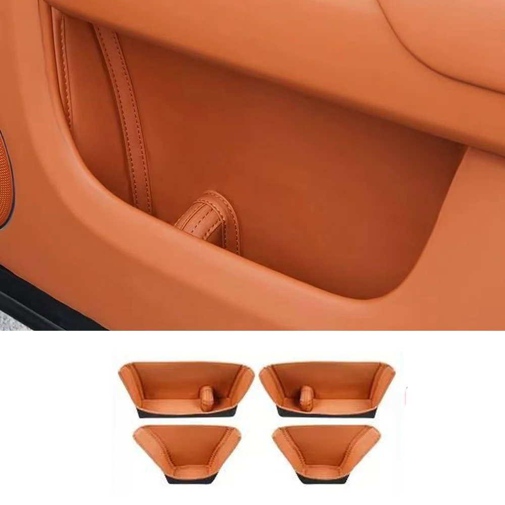 

Car Door Storage Compartment Door Slot Pad Garbage Bag Interior Car Modification Accessories Suitable For Li Xiang L9 L8 L6 L7