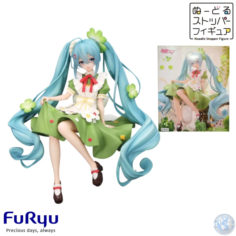 

Фигурка FuRyu Noodle Stopper - "Цветочная фея" Мику, предварительно окрашенная, из ПВХ, коллекционная модель для рабочего стола, около 14 см, подарок для коллекционеров и фанатов