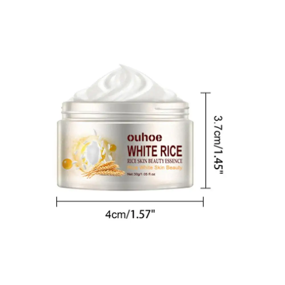 3PCS White Rice Anti Aging Remove Wrinkles Nourishing Moisturizing Facial Cream Firming Pores And Removing Acne Whitening Cream