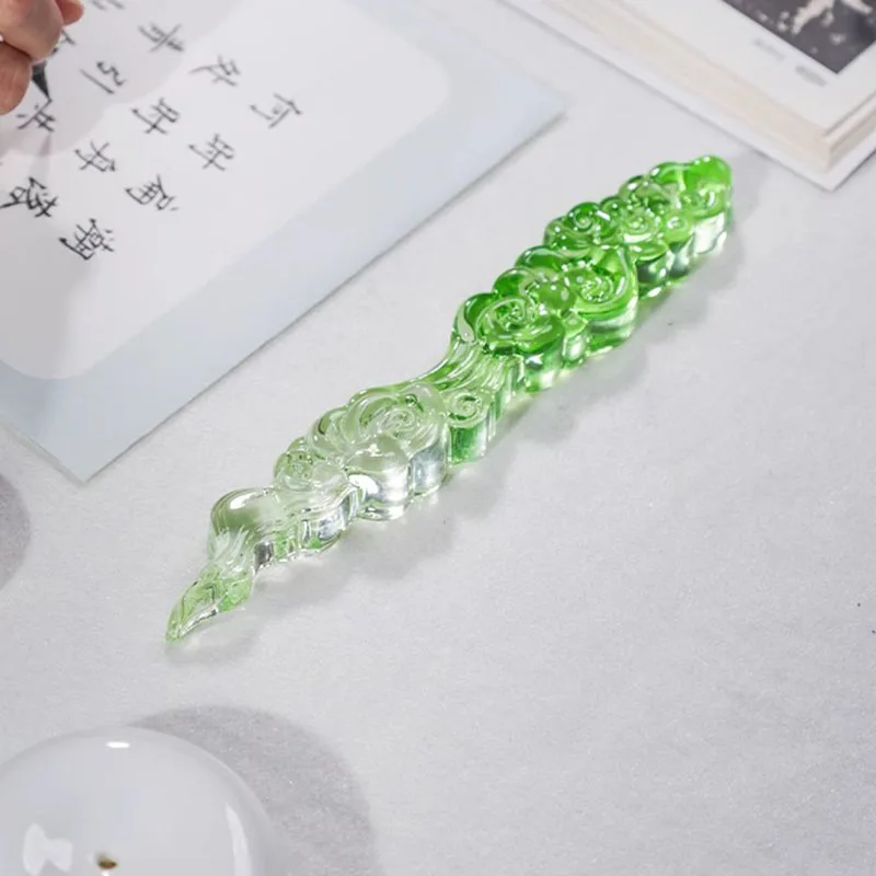 Creative Cloud Shape Paperweight Chinese Calligraphy Ink Painting Colorful Paper Weight Useful Paper Pressing Tools