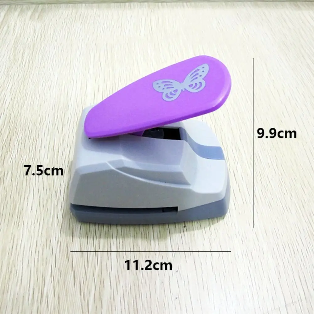 ABS Plastic Butterfly Hole Punch Scrapbooking Handmade 3D Shape Board Punch DIY Paper Cutting Paper Shaper Cutter Children