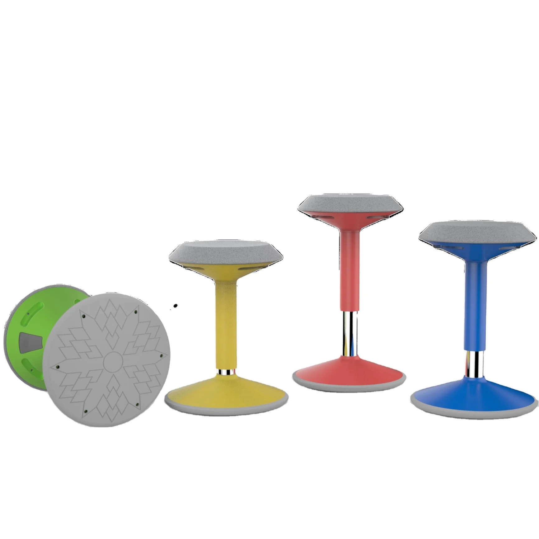 Height Adjustable Active Active Learning Wobble Stool Chair