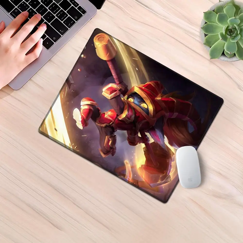 Poppy Pyke Qiyana Mouse Pad Gaming Laptops Keyboard Mat Deskmat Pc Accessories Desk Protector Mousepad Gamer Mats Anime