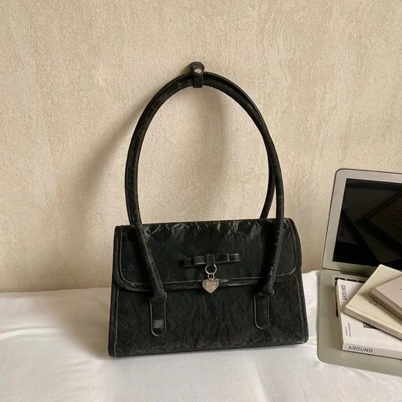 

Urban Modern Fashion Leather Hand Bag Classic Paris High End Vintage Craft Casual Crossbody Tote Bag Trendy City Style Ladies