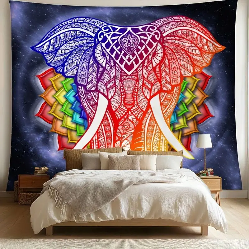 VIKAMA Sparkling Nebula Universe Starry Sky Tapestry, Dreamy Galaxy Wall Hanging for Bedroom Living Room Dorm Decor