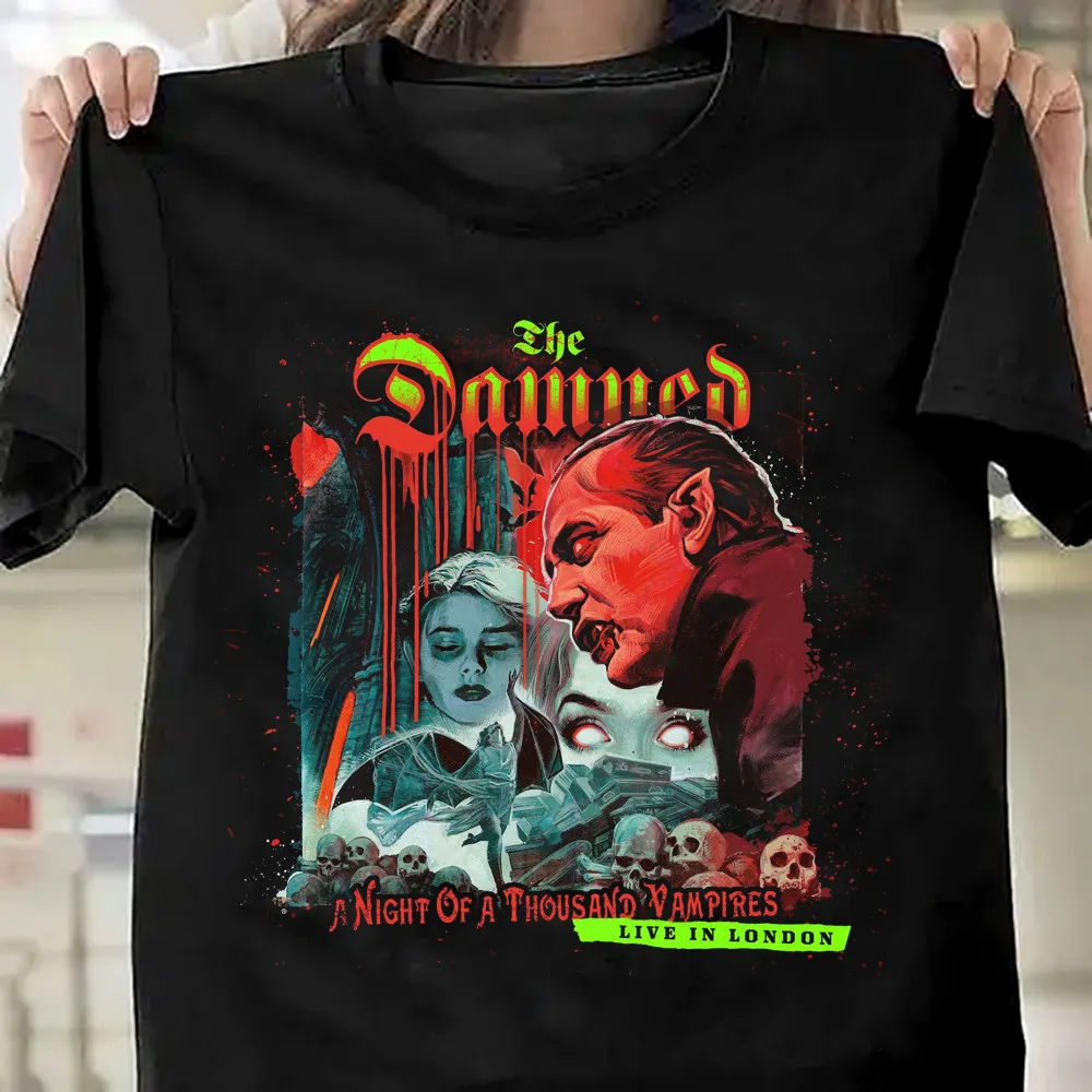 

The Damned - Night Of A Thousand Vampires Черная футболка всех размеров