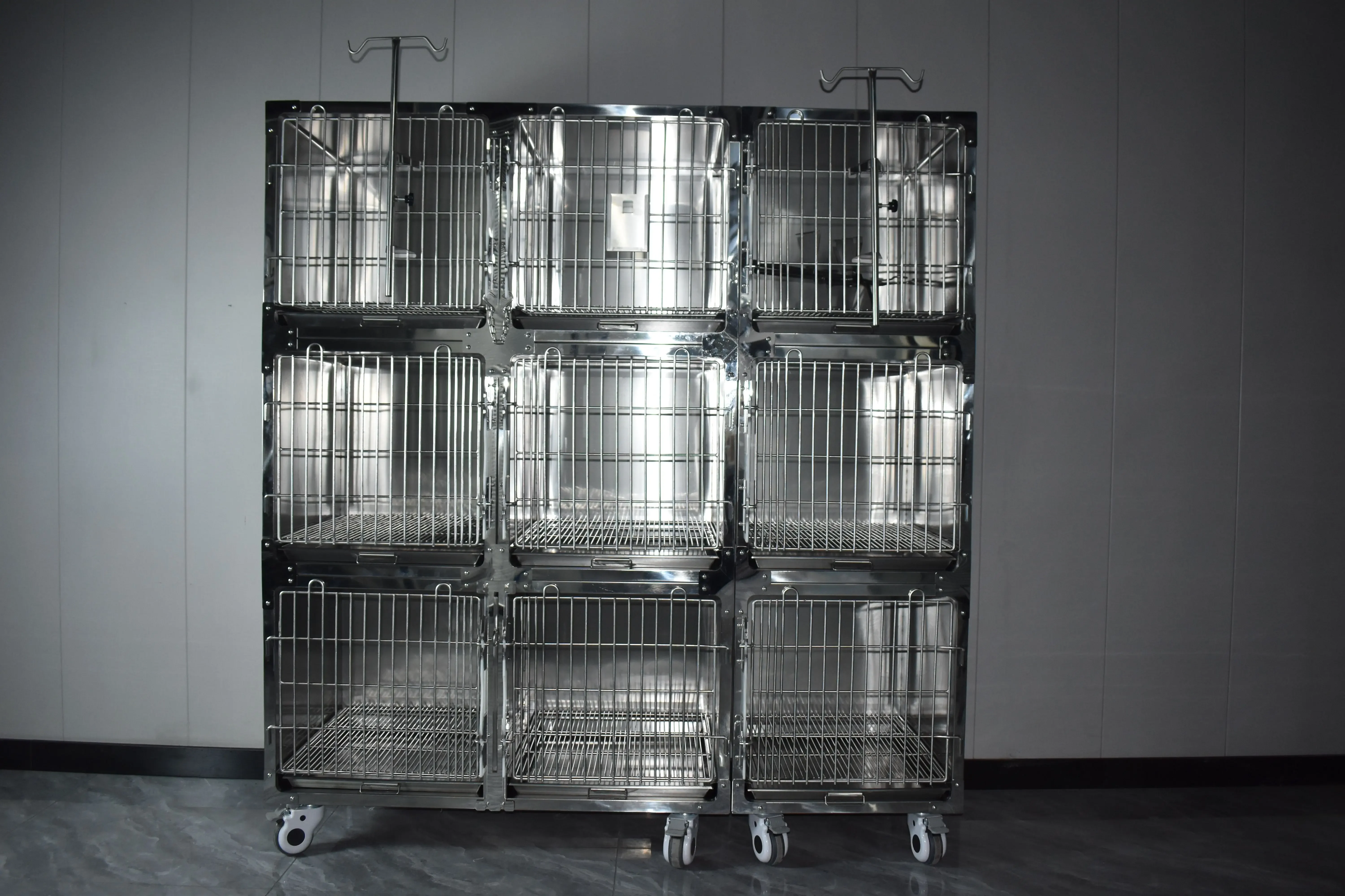 Private Customized Veterinary Cage Medical Equipment Hospitalization Cage Cage For Animal Clinic Pet Hospital