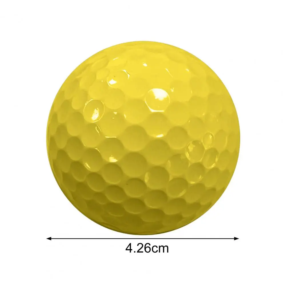 كرات الجولف الرغوية للممارسة ، شعور واقعي ، تدريب طيران محدود ، كرة رياضية ، استخدام داخلي وخارجي ، 4 عبوات