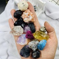 Mixed Raw Stone Natural Crystal Chunks Assorted Quartz Rough Healing Crystals Meditation Therapy Chakra Gemstone Home Decor