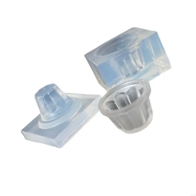 قالب سيليكون لطبق الفاكهة من الطين، قوالب مرنة على شكل وعاء لإنشاء فن طعام مصغر وحرف يدوية