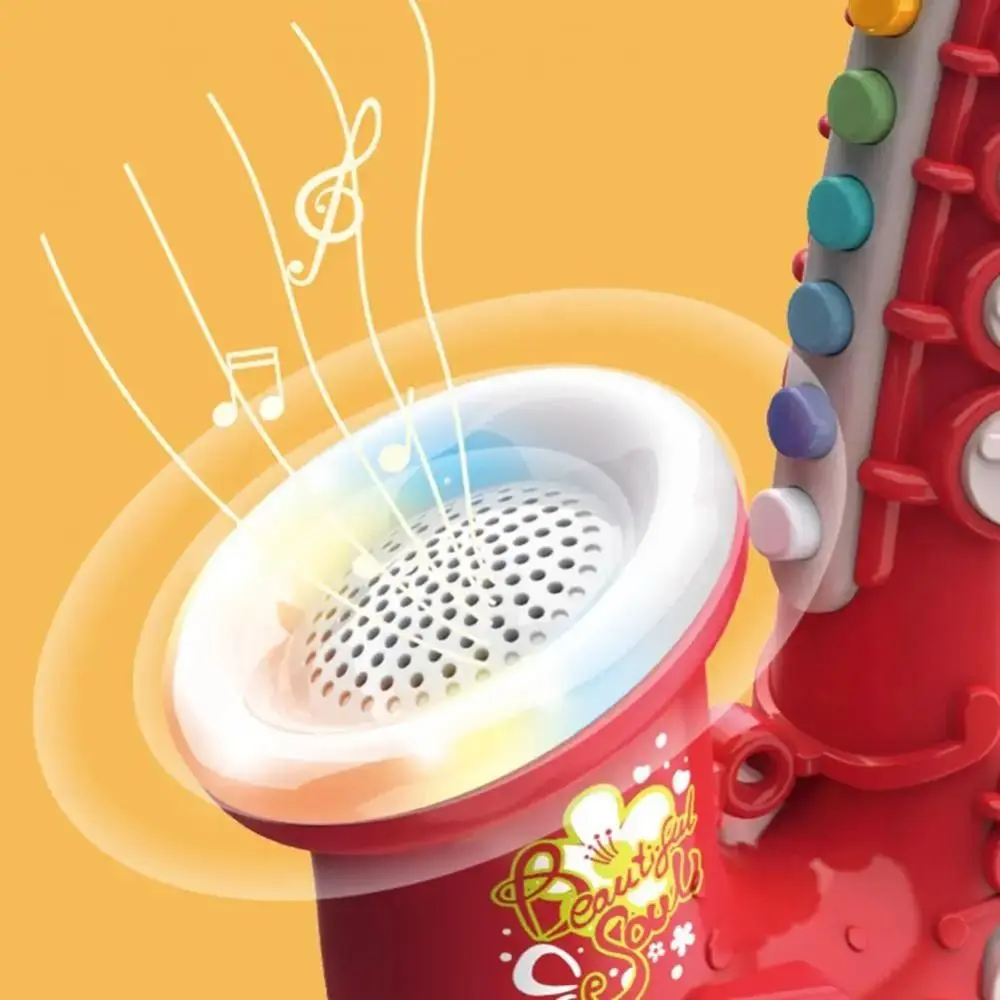 Simulación de desarrollo inteligente, clarinete, instrumentos de juguete, saxofón, instrumento para niños, juguete Musical, simulación de clarinete