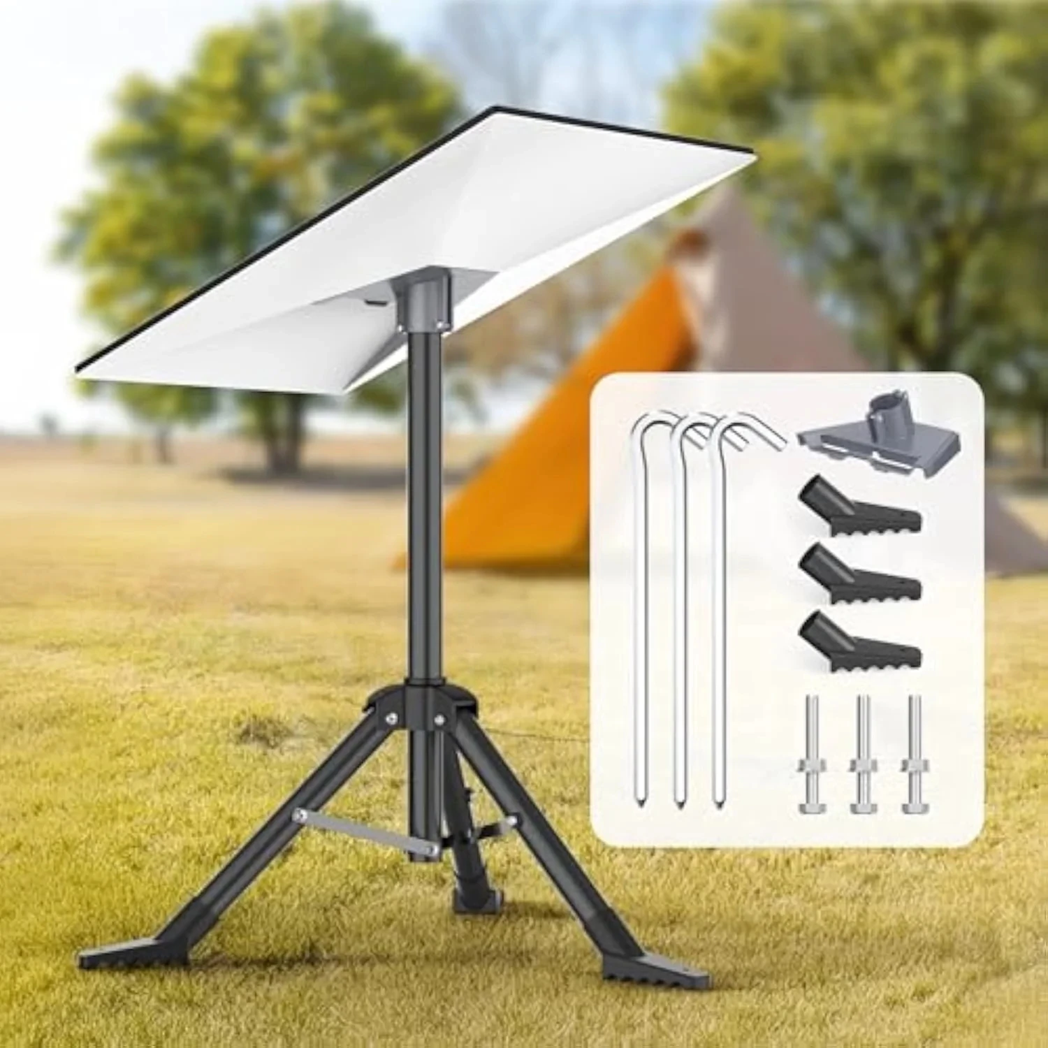 

Gen 3 Tripod Stand for Starlink Portable Adjustable Stand Compatible for Starlink Gen 3/V4 Standard Antenna for Camping Travel