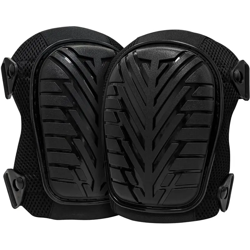 A21Q -Work Knee Pads TPE Shield Gel Core 1 Pair Breathable Mesh Hard Shell,Breathable 3D Mesh,For Construction,Gardening