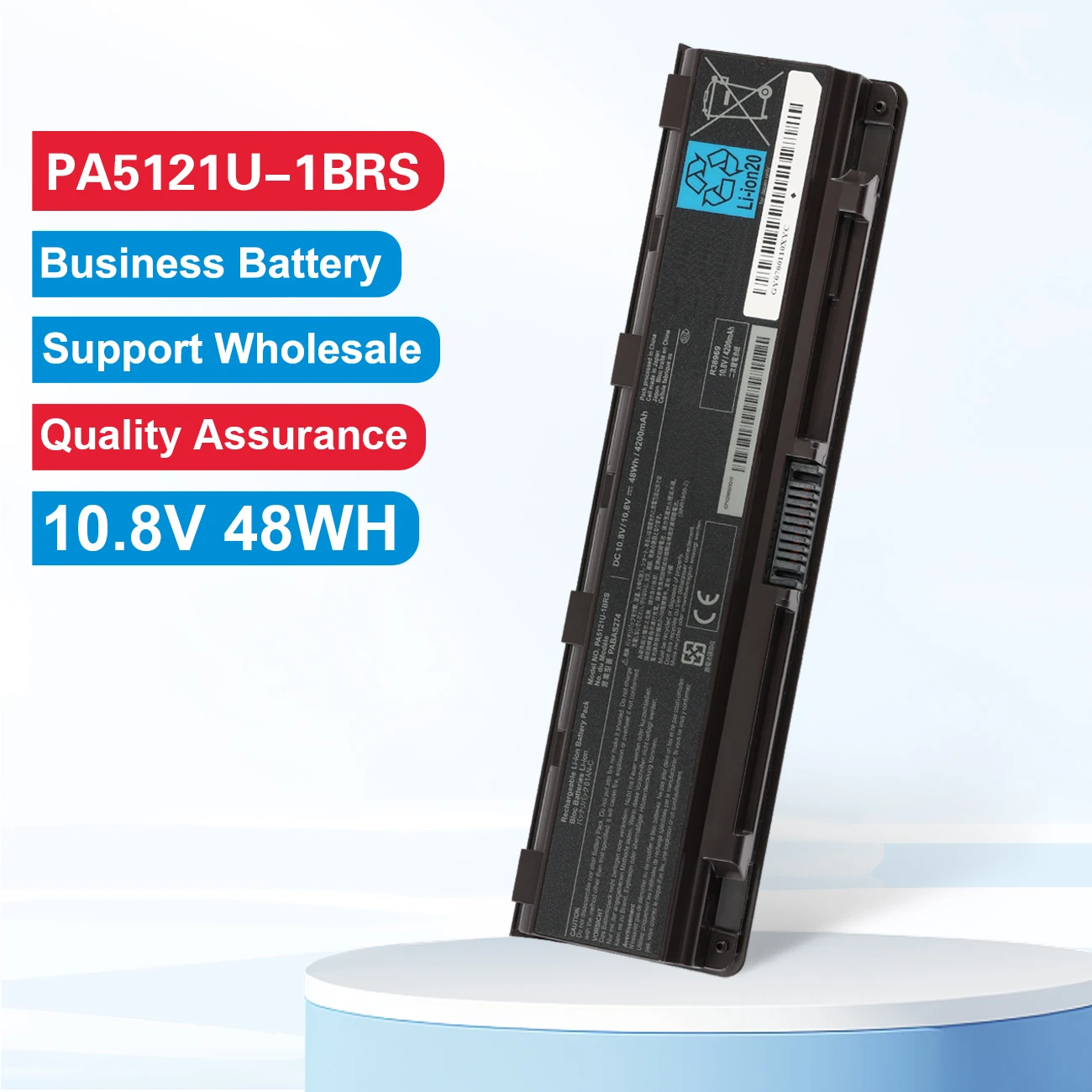 

KingSener PA5121U PA5121U-1BRS Аккумулятор для ноутбука Toshiba Satellite P75-A7100 PABAS274 10,8 В 48 Вт/4200 мАч