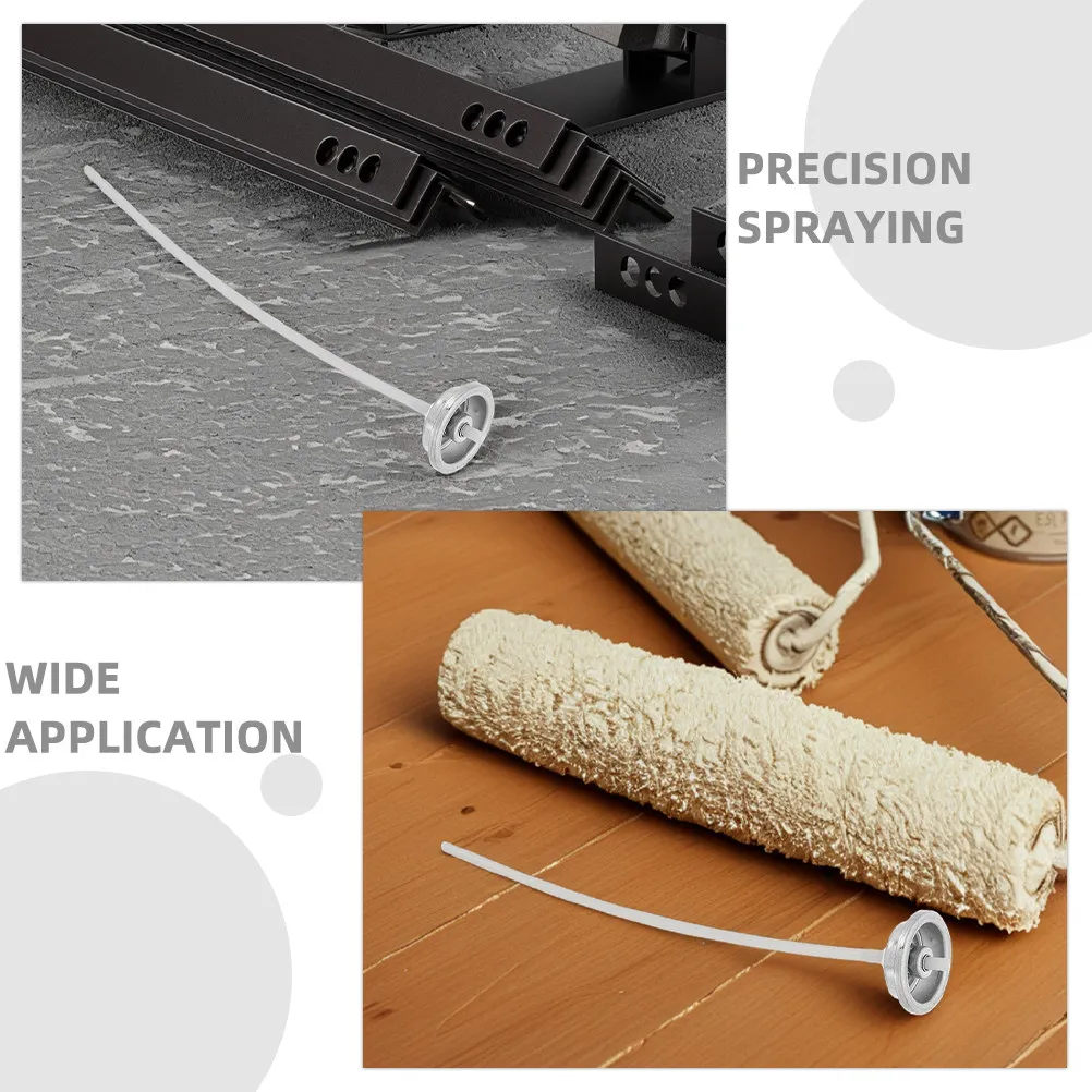 6Pcs Universal Spray Paint Nozzle Tips for Aerosol Cans Smooth Even Coating DIY Renovation Automotive Graffiti Artist