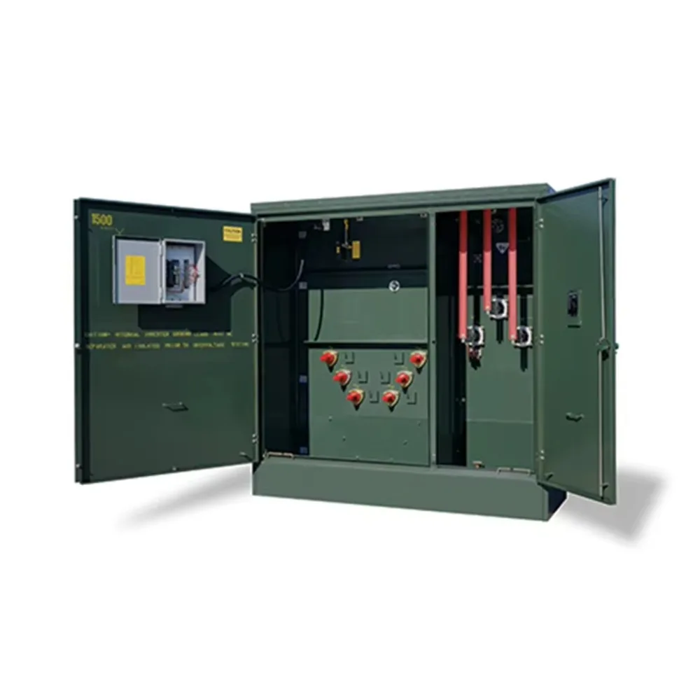 Three Phase Pad Mounted Transformer with Automatic Voltage Regulation for Stable Power