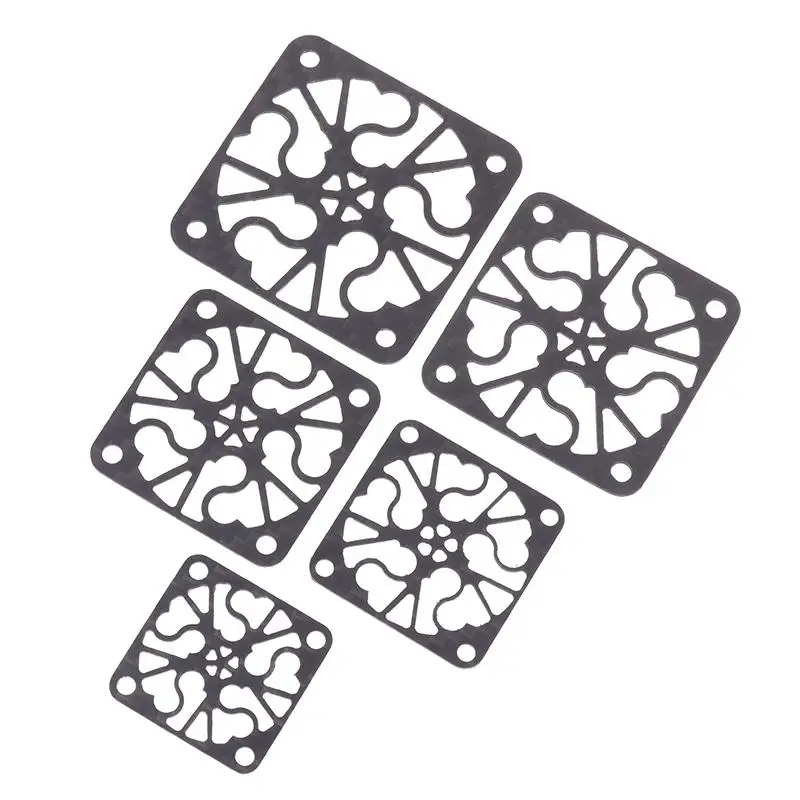 

30mm/35mm/40mm/45mm/50mm Carbon Fibre Cooling Fan Cover For ARRMA TRAXXAS AXIAL Hobbywing EZRUN RC Car