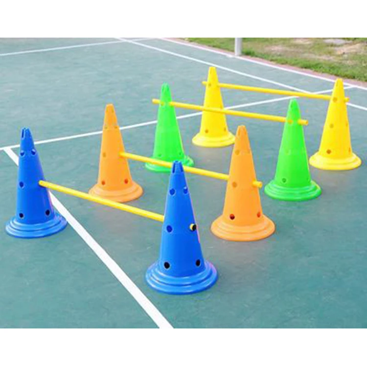 中国サプライヤー 30cm サッカー トレーニング コーン マーカー 5 個