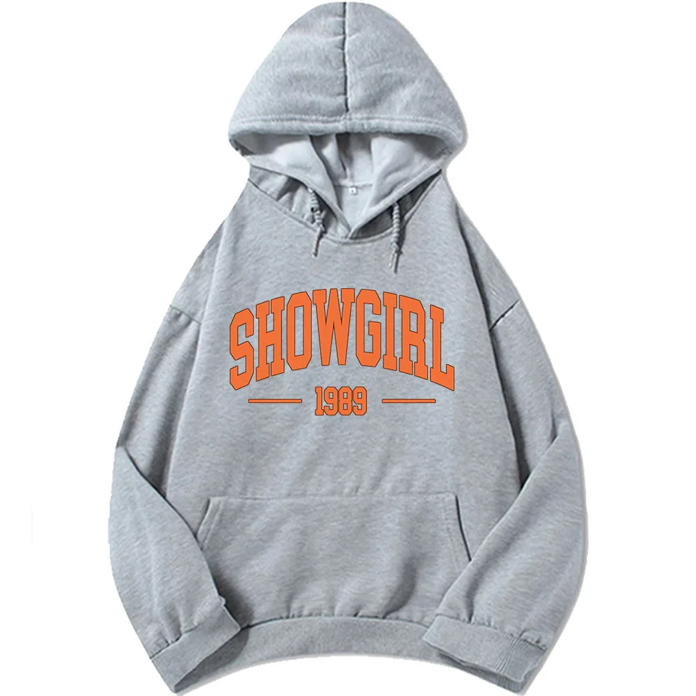 1989 The Life of A Showgirl Printing Hoodies Fashion Autumn Long Sleeve Sweatshirts Unisex Streetwear Graphic Clothing Men Women