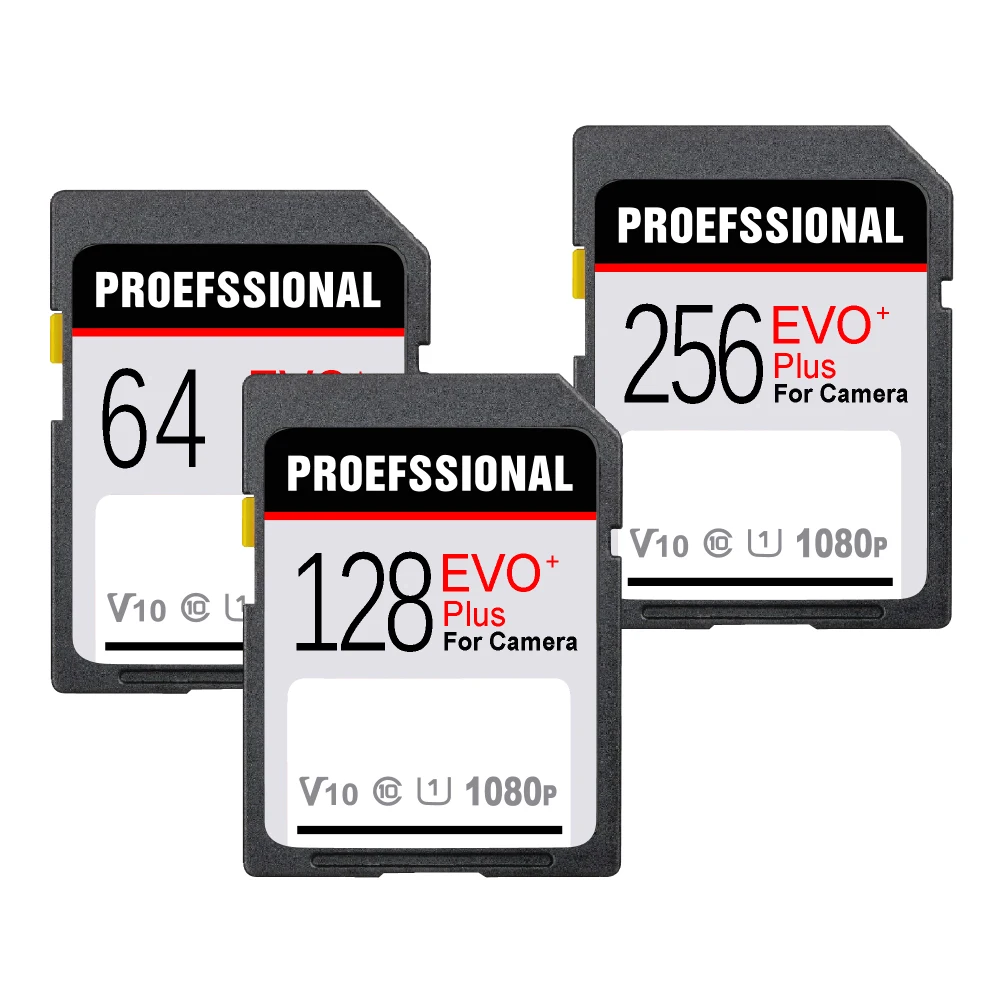 Camera SD Card 16GB 32GB 64GB 128GB Memory Card A1 Class 10 UHS Trans Flash SLR SD Card FOR 1080p 3D 4K Video Camera