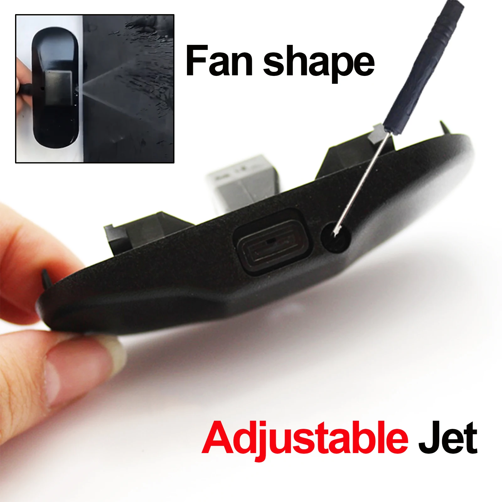 Xukey Pair Front Windshield Washer Nozzles Jet Heated Set For Porsche Cayenne For Panamera 2011 2012 2013 2014 2015 2016