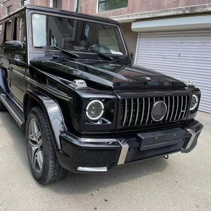 For W463 Mercedes Benz G-Class G350 G500 G55 G63 G65, Upgrade To W464 Geometric Led Headlights, Old Model Updated To New Style