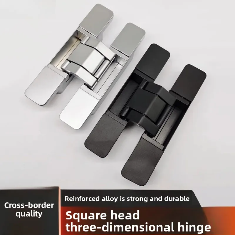 

Скрытая петля Invisible Square Head 3D с регулировкой для складных деревянных дверей