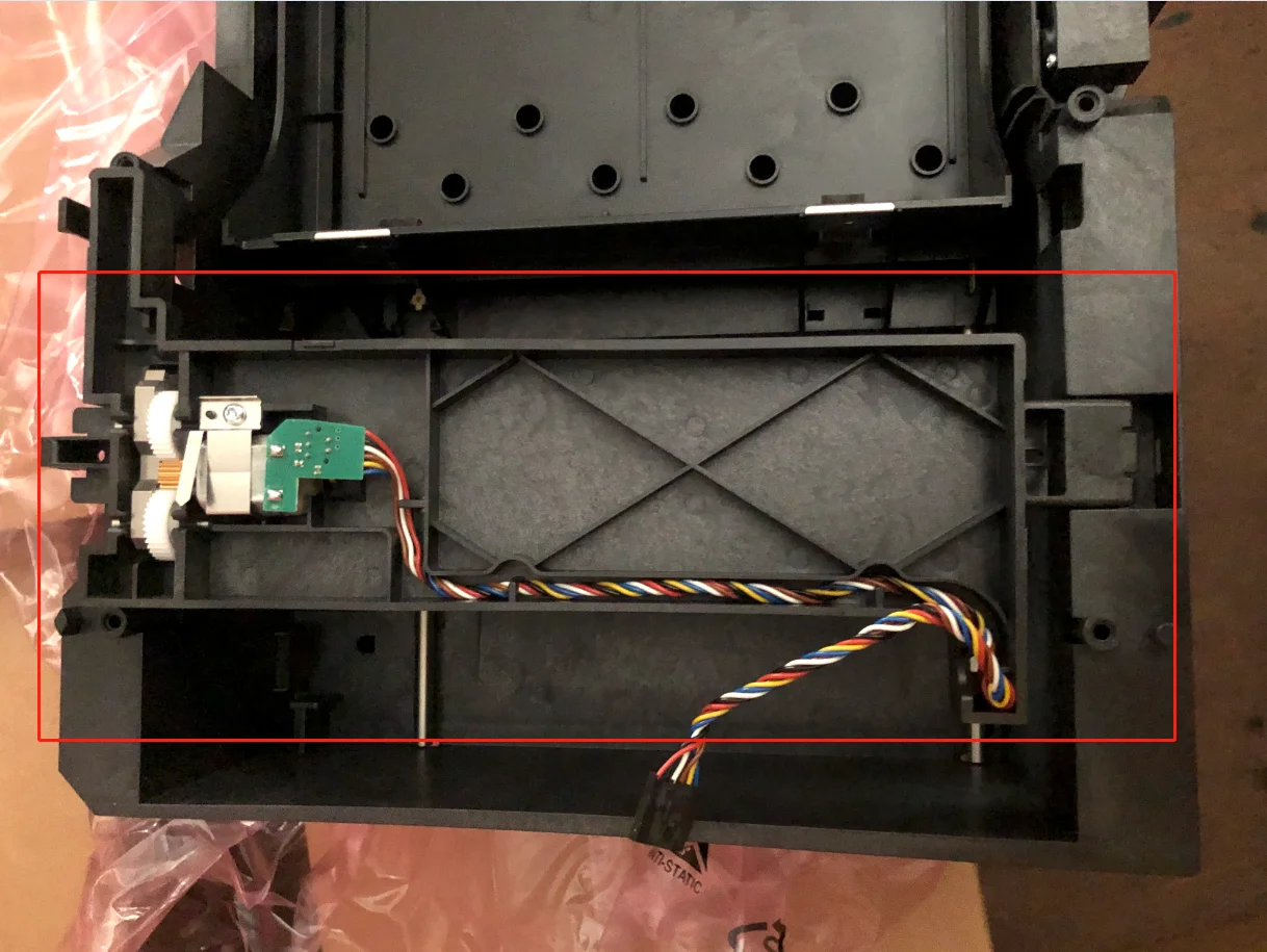 Imagem -03 - Web Wiper Motor Fit para Designjet L25500 L26500 lx 260 Service Station Plotter Parts Pojan Ch95567053