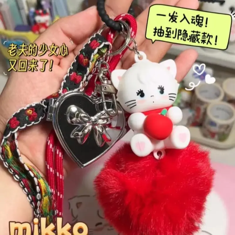 

Новый Mikko Velvet Ball Series слепая коробка Cammy Mousse Souffle Latte кулон цепочка для мобильного телефона орнамент модная игрушка подарки для девочек