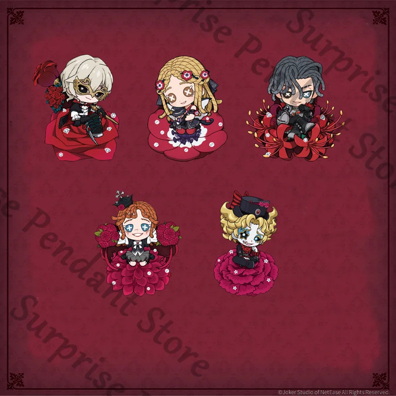 لعبة IdentityV Ambitus على الطراز القوطي مقهى Ithaqua Richard Sterling فتاة صغيرة من الأكريليك شارة لافتة واقفة مستوى مظهر عالي