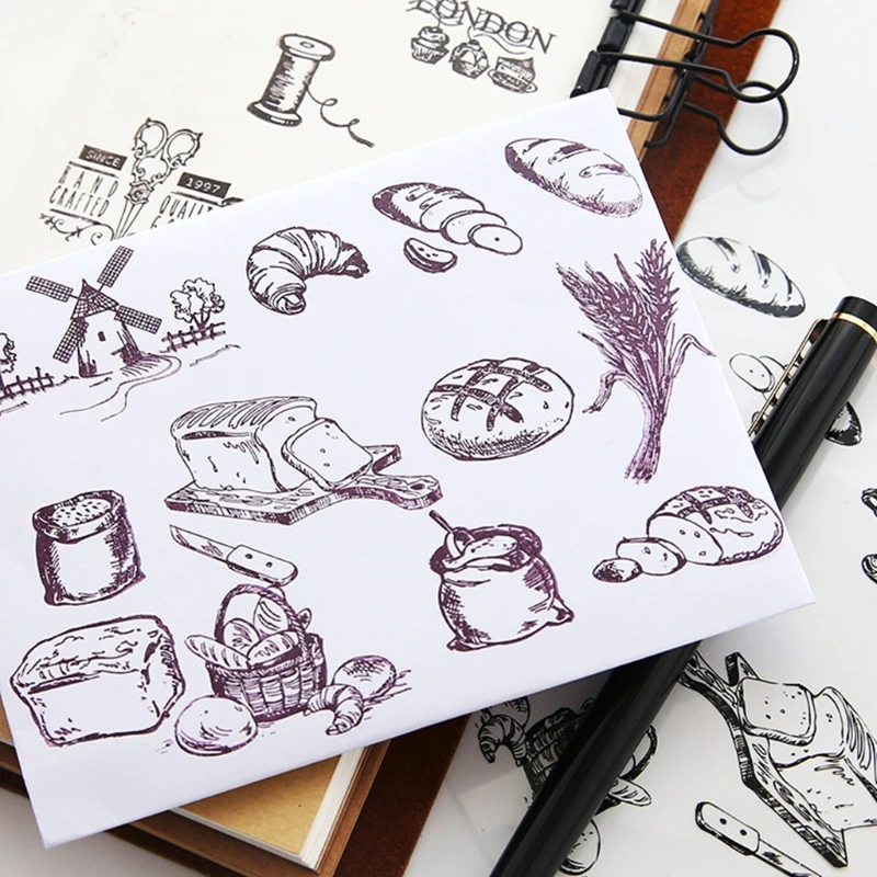 Harvest Clear Silicone Stamp for DIY Birthday Thanksgiving Invitation Card Scrapbooking Paper Crafts Journaling Supplies