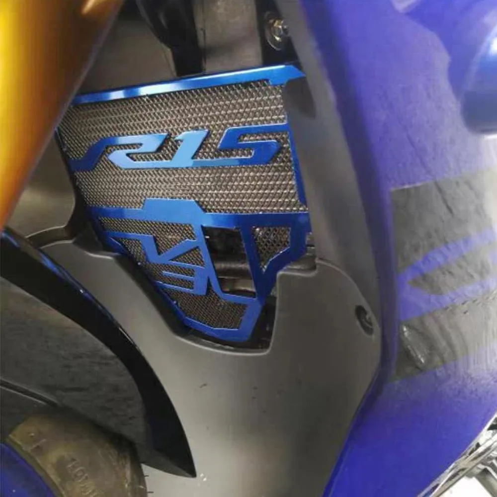 Motorcycle YZF R15 V3 2023 2024 2025 2026 Radiator Grille Guard Cover Protector Grill For YAMAHA YZFR15 V3.0 YZF-R15 2018~2022