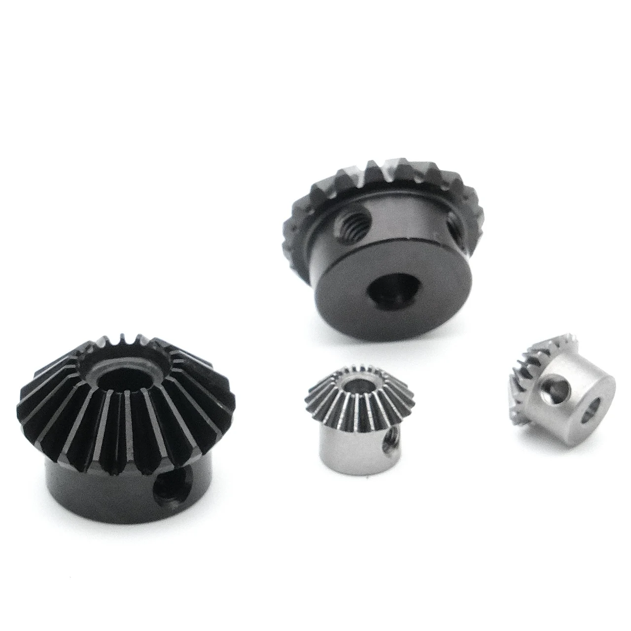 1:1 Metal Bevel Gear Right Angle Transmission Micro Precision 13/15/20 Teeth Steel 0.5/0.8/1M Standard Gear