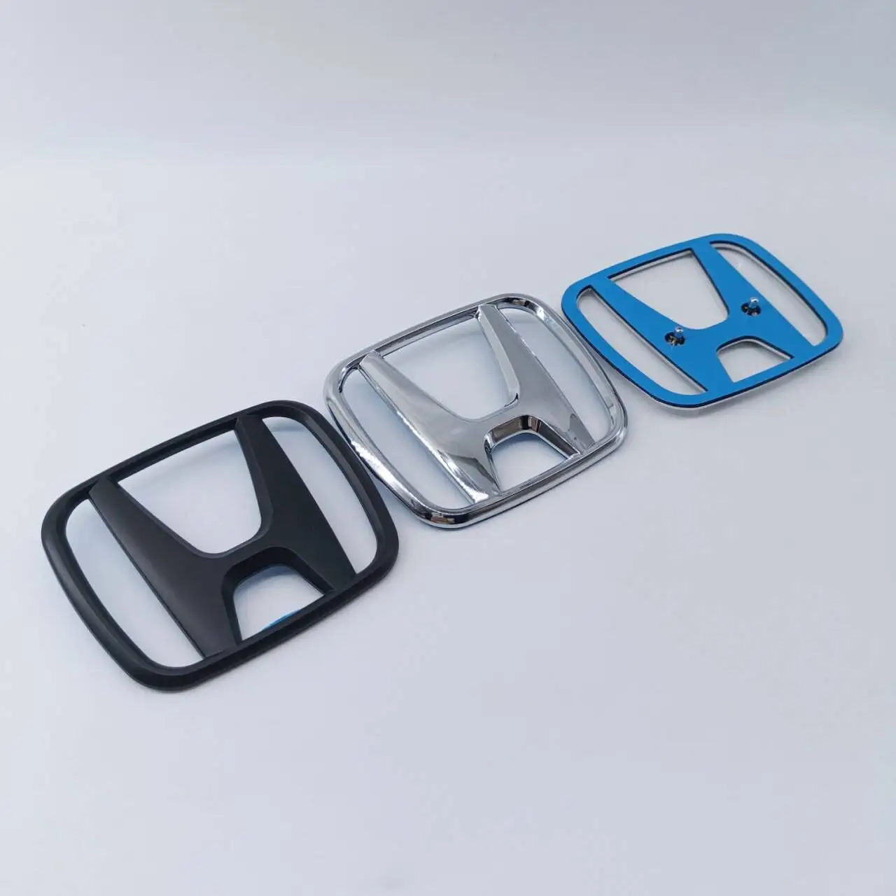 1XABS Auto Front Grille Trunk Emblem Logo For Honda Civic 2006-2015 8th 9th 9.5th generation Civic models Decoration Accessories