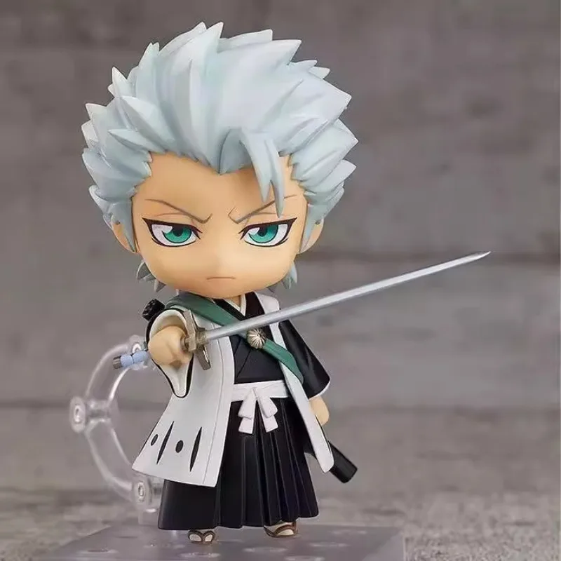 Figura de Anime BLEACH de 10CM, estatua de Hitsugaya Toushirou, colección de figuras de juguete, modelo de figuras de acción, adorno de habitación, regalo de cumpleaños para niños