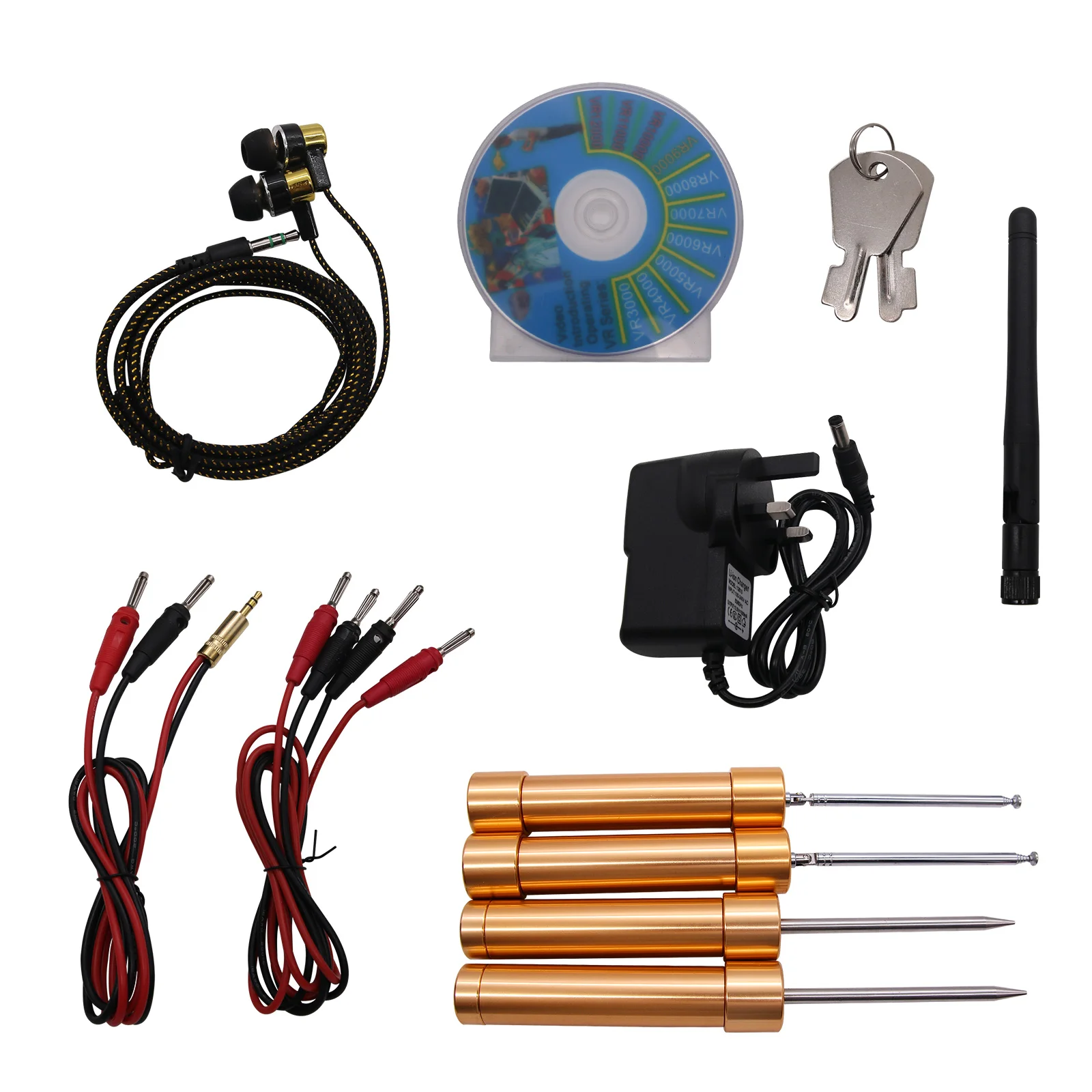 VR-11000 100-2500m Profundidad 5-230m Detector de oro subterráneo Detector de diamantes de oro de largo alcance