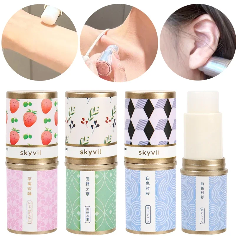 Portable Solid Perfume Balm Natural Retro Scent Fresh Elegant Lasting Fragrance Women Men Body Antiperspirant Deodorants Perfume