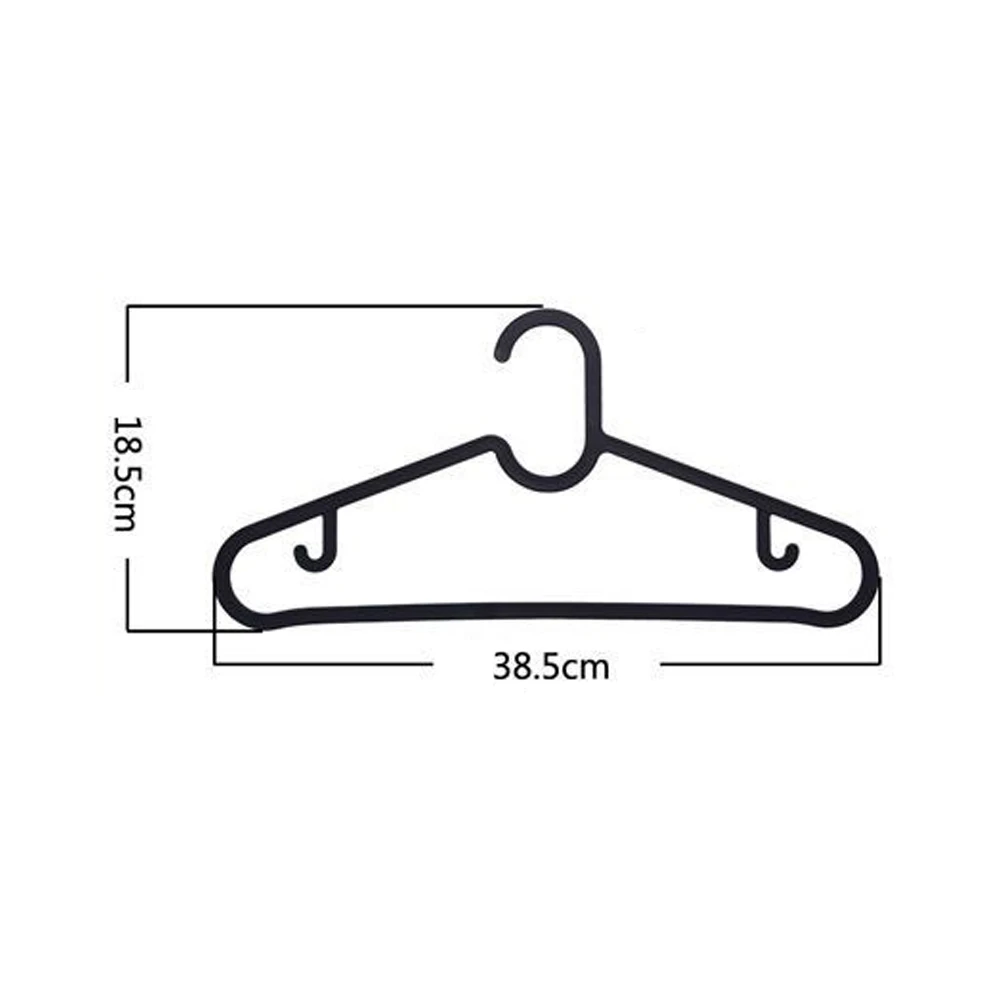 Household Drying Hanger With Hooks Strong Bearing Capacity Hanging Rack For Living Room