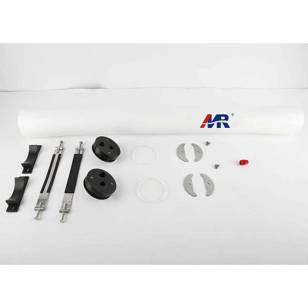 MR MR-40E300 4-Inch 4040 FRP Membrane Housing Shell RO Water Treatment Plant High Pressure 300PSI 1-Element 1-Year 500L/Hour CE