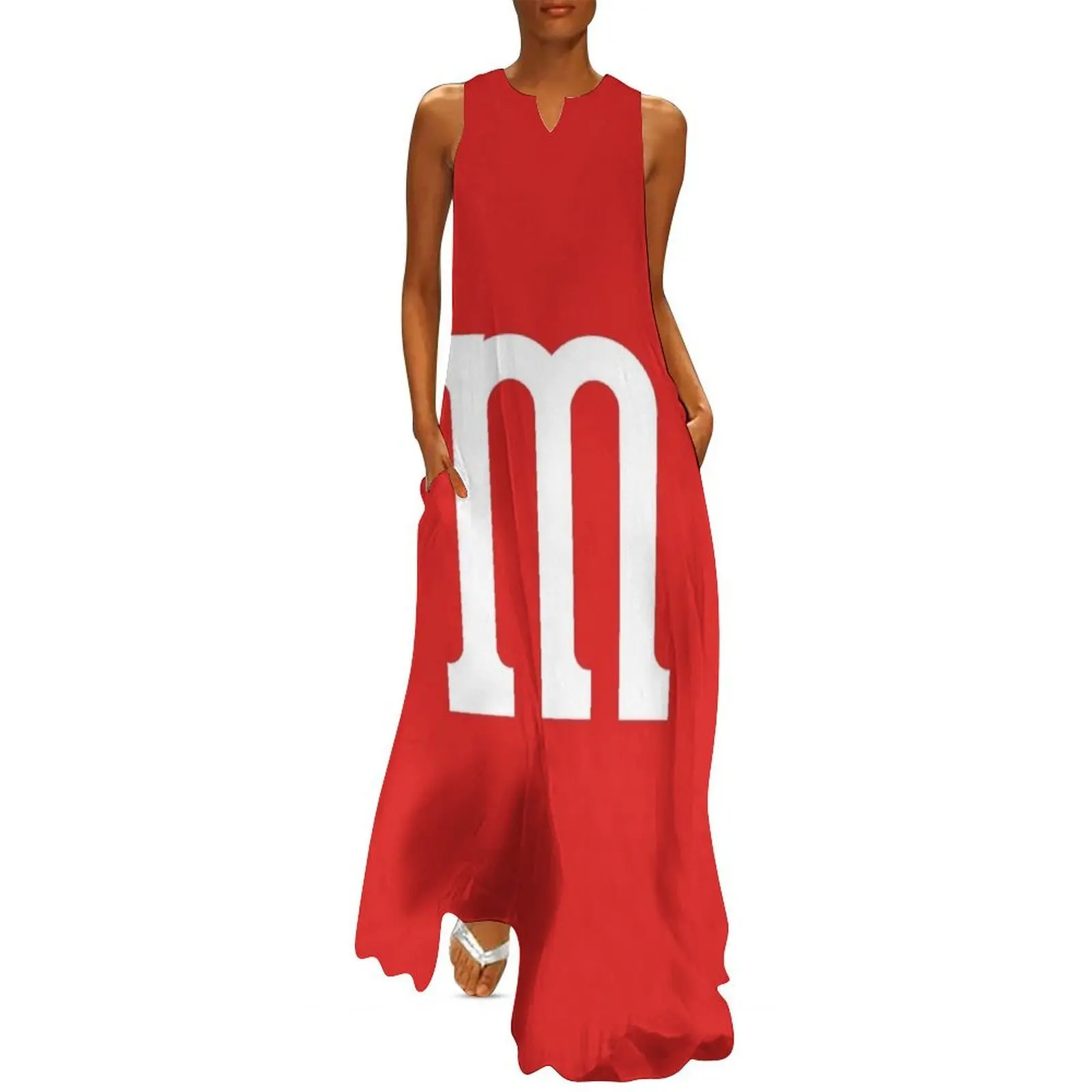 

M, M CANDY FUNNY COSTUME Long Dress luxury evening dresses for women 2025 Beachwear Dance dresses dress summer