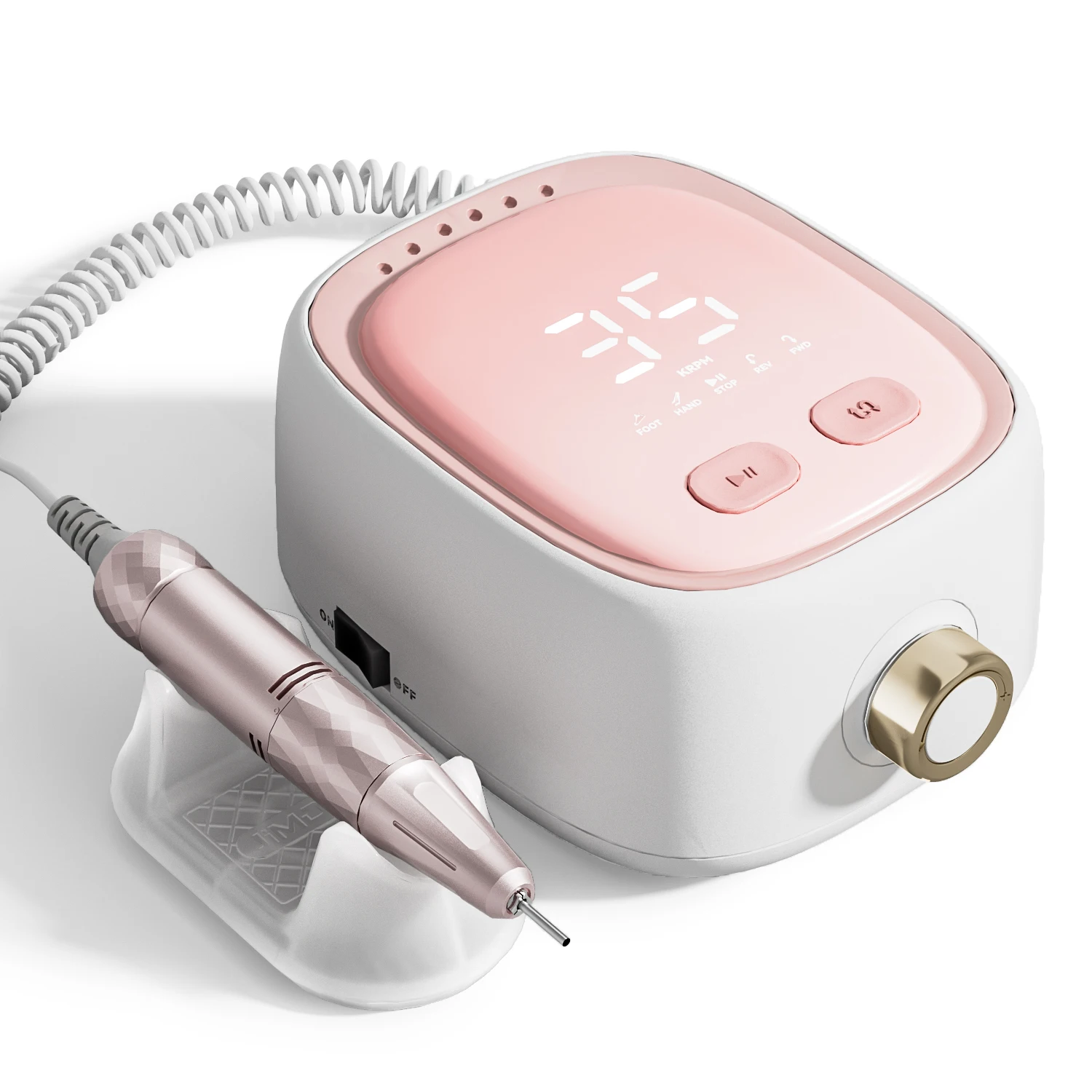 

High Quality 35000 Rpm High Speed Gel Nail Polish Remover Popular Style Desktop Nail Drill