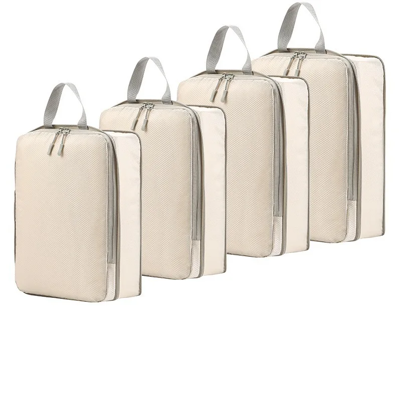 

Travel Compression 4 Piece Set Storage Bag Vacuum Compression Travel Bag for Storing Clothes Shoes Socks Waterproof Storage Bag